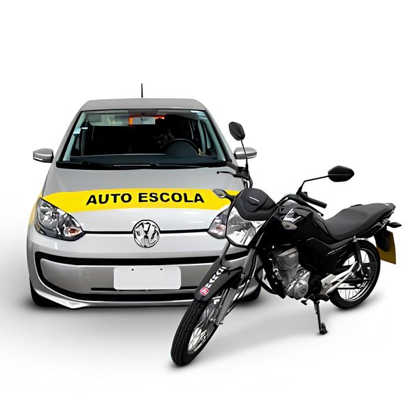 Carro e moto da Paraná Autoescola
